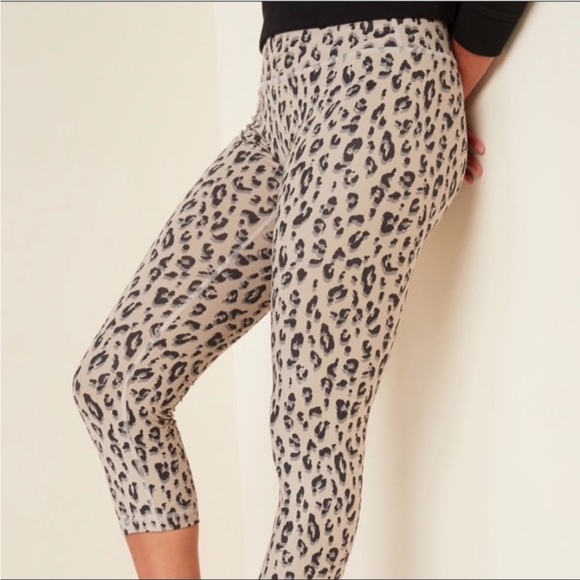 Old Navy Pants - sold 💔 leopard leggings spots and dots cheetah